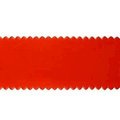 Midwest Rake Squeegee Blade, 16" L, 1/2" Notch, Rubber 79805